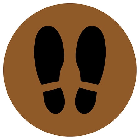 Footprints Only, Brown, 15, 8497XBR